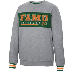 High Quality Customized Embroidery Printing <b>Men</b> & Women Wear University/college Green <b>Orange</b> Sweatshirt - Product Image 1