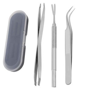 ชุดเครื่องมือกำจัดเห็บกรูมมิ่งสัตว์เลี้ยงเครื่องมือสัตวแพทย์สแตนเลส - Product Image 6