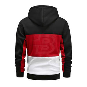 Nouveau design de sweats à capuche d'hiver pour hommes motif solide bas quantité minimale de commande prix de gros col à capuche fabriqué au Pakistan vente en ligne - Product Image 2