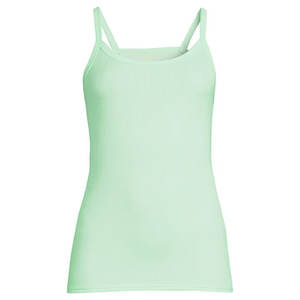 Hot Selling Women's SS Tank <b>Top</b> New Arrival Breathable 89% Polyester Knit Jersey Fashion Strap Workout <b>Top</b> Popar Sport/Fitness - Product Image 5