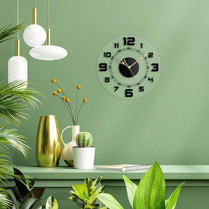 Trending <b>Unique</b> Design Metal Analog <b>Wall</b> <b>Clock</b> With Customized Color and Size for Home Decor and Living Area - Product Image 2