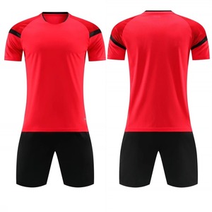 ชุดฟุตบอลผู้ตัดสินฟุตบอลสีฟ้าชุดฟุตบอลเสื้อเจอร์ซีย์สโมสรชุดทีมสำหรับผู้ชายเด็กเล็กกำหนดเองได้ - Product Image 2