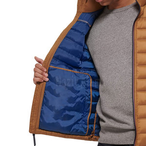 Chaqueta Acolchada Urbana para Hombre, Ropa de Invierno Cálida, Chaqueta Acolchada con Cierre Completo, Informal, a la Moda, con Logotipo Personalizado - Product Image 6