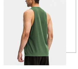 เสื้อกล้ามออกกำลังกายกล้ามเนื้อแขนกุดสำหรับผู้ชายเสื้อออกกำลังกาย - Product Image 4