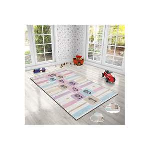 Alfombra de suelo antideslizante con impresión Digital para niños, lavable antideslizante con temática de rayuela para dormitorio, sala de estar, uso en el hogar - Product Image 2