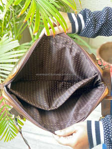 Real Handmade Crunch Leather Office Use Messenger <b>Bag</b> <b>Laptop</b> Leather <b>Bags</b> Leather Men Briefcase Crunch <b>Slim</b> Briefcase - Product Image 6