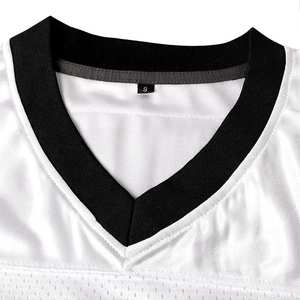 Maillot de football américain surdimensionné personnalisable pour hommes Maillot en maille de taille supérieure pour les fans d'équipe - Product Image 3