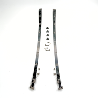 Nouveau kit de réparation de toit ouvrant A1177800300, rails et clips 62,5 cm pour Mercedes Classe A W176 CLA C117 GLA X156 en acier inoxydable POM