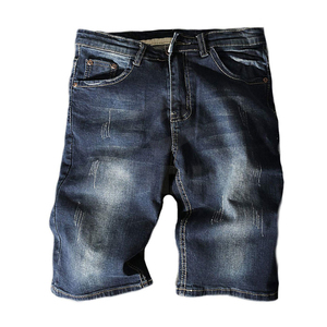 Short de jogging sportif sur mesure Nouveau style Short en jean de couleur personnalisée à motif solide pour hommes Fabriqué au Pakistan - Product Image 1