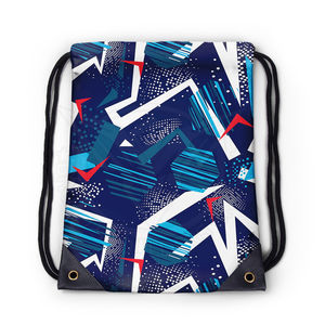 Mochila con cordón de algodón con logotipo personalizado en varios colores Bolsa de cordón reutilizable ecológica para la escuela, eventos y otros usos - Product Image 5