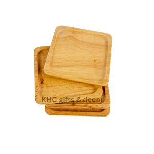 Respetuoso con el medio ambiente, venta al por mayor, fábrica personalizada OEM, corcho de acacia, posavasos de bambú, posavasos de madera natural, posavasos de haya para taza de café - Product Image 6