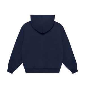 Suministro de fábrica al por mayor personalizado: Sudadera con capucha unisex de invierno, holgada, de forro polar suave y cálido, con bolsillo canguro, estilo oversize streetwear. - Product Image 2