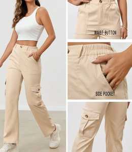 Top Fashion OEM ODM Cargo Pants Colección de pantalones Cargo transpirables - Product Image 3