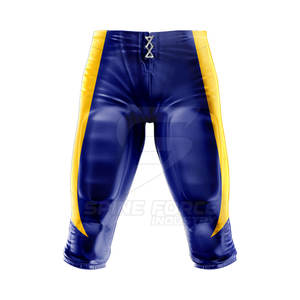 Ensemble d'uniformes de football américain pour hommes, vêtements d'entraînement respirants avec logo personnalisé, manches courtes, style de l'équipe - Product Image 6