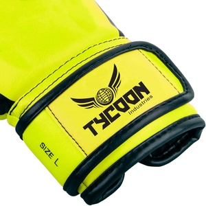 Guantes de boxeo de cuero Pu, a la moda, para entrenamiento/Kickboxing personalizado, bolsa de boxeo, guantes de boxeo - Product Image 3