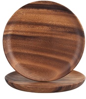 Vaisselle Bois Joint Bols Acacia Bois Bol De Service Dessus De Table Vaisselle Salade Serveur Décoratif En Gros Bol De Fruits Secs
