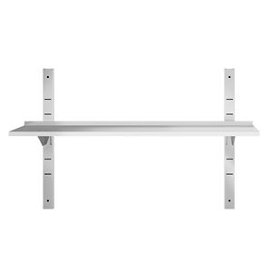 Estante de Pared Comercial de Acero Inoxidable PREMIUM - 1400x400mm - 3 Niveles - Product Image 4