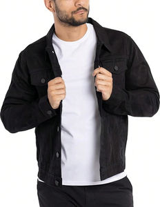 Jeans en denim pour hommes / Veste de camionneur de la meilleure qualité avec des couleurs personnalisées et un logo personnalisé Fabriqué au Pakistan - Product Image 5