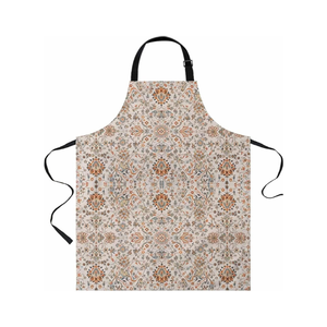 Delantales ajustables de 100% algodón con bordado de caramelo, estilo japonés, 240 GSM, correa cruzada trasera para cocina, restaurante, ropa de trabajo - Product Image 4