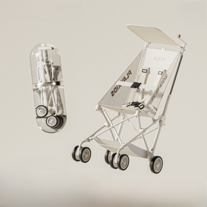 Playkids 2025 Hot Bán có thể gập lại xe đẩy em bé thiết kế mới siêu nhẹ xe đẩy em bé 4 bánh xe <span class=keywords><strong>mini</strong></span> xe đẩy em bé - Product Image 2