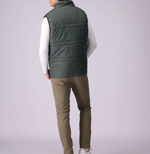 Chaleco de Invierno para Hombre, Chaqueta sin Mangas, Ligero, Informal para Exteriores, Ropa de Trabajo, Viajes, Senderismo, Cortavientos, Transpirable de Algodón - Product Image 3