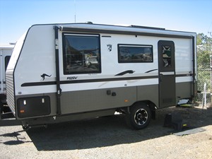 Mini remolque de caravana moderno, caravana móvil Plegable ligera, suspensión independiente, capacidad de sueño para 4 personas para viajes móviles - Product Image 6