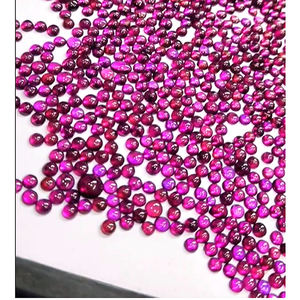โกเมน rhodonite ธรรมชาติ4-5มม. 1285 CTS Lot iroc ขายพลอยหลวมคุณภาพสูงกลับแบน CAB 3054ชิ้น - Product Image 1