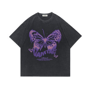 Camisetas informales de alta calidad para mujer, camisetas informales de algodón a la moda con logotipo impreso personalizado para mujer - Product Image 1