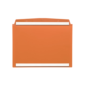 Taschina autoadesiva con 2 strisce adesive A4 orizzontale, Arancione, 10 pz. / confezione.- 2SDSK/4110-08 - Product Image 2