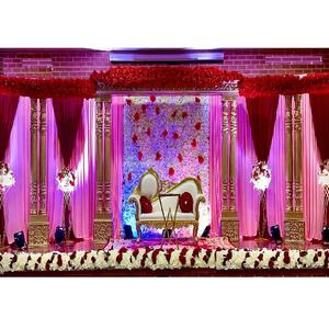 Magnífica boda decoración de escenario abierto impresionante ceremonia Roka evento decoración de escenario decoración de boda DEL SUR DE LA India escenario abierto - Product Image 1