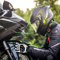 Gants de moto à cinq doigts en gros – Qualité supérieure, cuir durable, isolés thermiquement, imperméables pour le ski, la pêche, les sports et la course