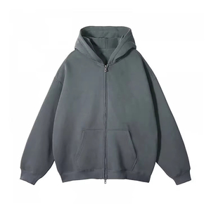 Sweats à capuche pour hommes de qualité supérieure, effet délavé, vente en gros, streetwear, sweats à capuche zippés, dernier design, vintage, service OEM, vêtements respirants à capuche - Product Image 2