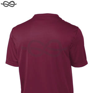 Camiseta ligera de competidor atlético para hombre personalizable transpirable tejido cuello redondo secado rápido alta Impresión de logotipo personalizado - Product Image 6