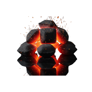 Charbon de coco naturel 100% en forme d'oreiller, sans fumée, à combustion longue durée, briquettes écologiques pour l'industrie du barbecue - Product Image 1