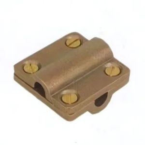 Pince de connexion de mise à la terre à bas prix en gros pince à ruban carrée pour câble métallique en laiton pince croisée mise à la terre et protection d'éclairage - Product Image 5