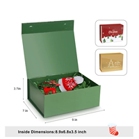 Boîtes d'emballage rigides personnalisées avec logo, écologiques, en matériaux recyclés, boîte cadeau en carton ondulé, fermeture magnétique, laminage mat UV, faible MOQ