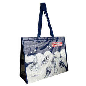 Bolsa térmica con aislamiento térmico reutilizable personalizada, no tejida de PP para acampar al aire libre, para llevar, almuerzo, compras de comestibles - Product Image 4