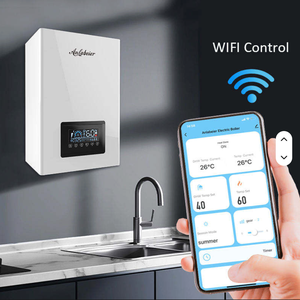 Meilleure vente : Chauffe-eau électrique mural 220V 8-12kW avec affichage numérique et contrôle intelligent de la température - Product Image 1