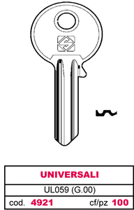 Chiave Asc Ul059 (g.Vab 0) Universale - Product Image 1