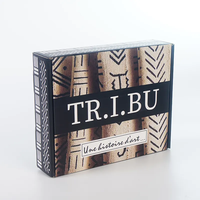 Emballage d'expédition auto-érectile en carton ondulé recyclable de qualité supérieure avec logo personnalisé et marque privée, finition mate, pour boîtes d'avion
