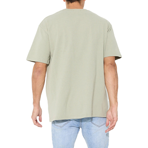 Camisetas de Hombre Personalizadas OEM de Alta Calidad, Transpirables, 100% Algodón Ecológico, 220g, Diseño Liso, Cuello Redondo, Tallas Grandes, Manga Corta, de Marca - Product Image 4