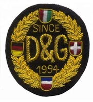 Badges et Écussons Cœur Brodés Main Personnalisés en 3D pour Vêtements de Marque, Décorations de Mode, Perles et Accessoires de Couture Personnalisés