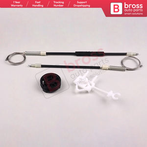 Juego de reparación de regulador de ventanilla eléctrica BWR797 delantero izquierdo para Albea Siena Palio MK1 171 172 178 1996-2016 4/5 puerta 46786201 - Product Image 4