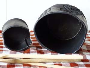 Portautensilios de Cerámica Ecológico Personalizado |   Soporte para Cucharas de Cocina Resistente al Calor |   Organizador de utensilios de cocina para encimera apto para lavavajillas - Product Image 2