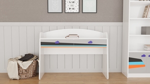 Hot Seller <b>Modern</b> Design Dusty Study <b>Desk</b> with 2 Drawers 18mm Chipboard and Edge Band for School by Turkish Manufacturer - Product Image 3