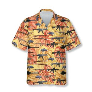 Chemises hawaïennes de plage confortables de la meilleure qualité pour hommes, légères, élégantes, à manches courtes, décontractées, imprimées et boutonnées. - Product Image 3