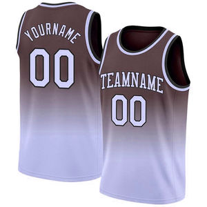 Vente en gros de maillots de basket-ball en polyester respirant à séchage rapide uniformes d'équipe imprimés de logo personnalisé maillot de basket-ball personnalisé en vrac - Product Image 3