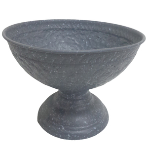 Saladier de conception d'antiquité de couleur grise de bol de service en métal pour la maison et le restaurant adaptés aux besoins du client faits à la main en vrac - Product Image 1