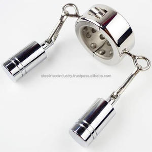 Estirador de Bolas Magnético IRISCO, Dispositivo de Estiramiento de Escroto y Testículos, Anillo para Pene con Peso, BDSM, Acero, Color Personalizado - Product Image 1