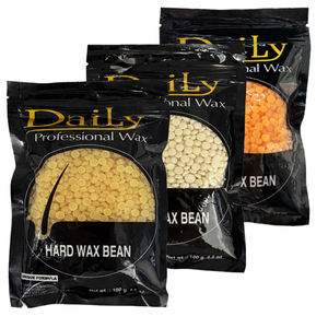 Perlas de <span class=keywords><strong>Cera</strong></span> Depilatoria con Logotipo Personalizado, 100g, Perlas de <span class=keywords><strong>Cera</strong></span> Dura para Depilación Corporal Completa en Salón - Product Image 4